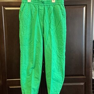 J. Crew Factory Vibrant Green Joggers